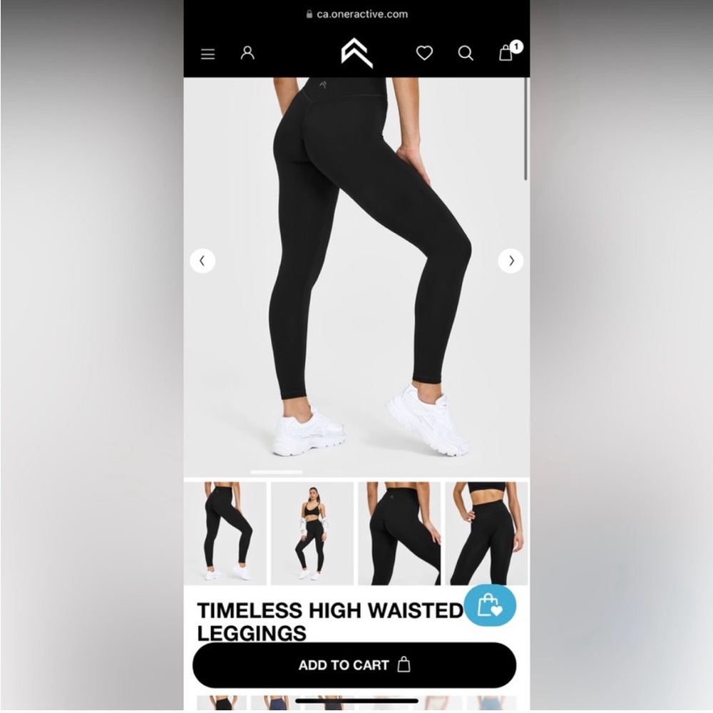 Timeless Leggings Black